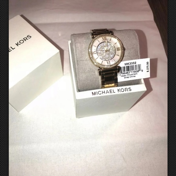 Brand new Michael kors gold watch
